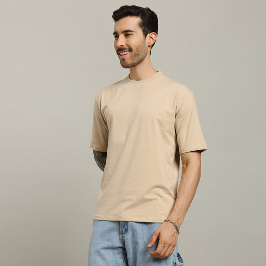 Baggy Beige T-Shirt