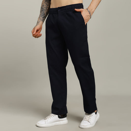 Linen Black Pants